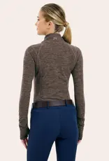 RJ Classics RJ Classics Logan 2.0 1/4 Zip Long Sleeve Shirt Deep Taupe