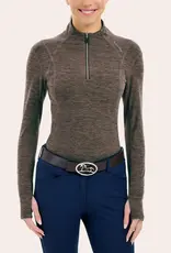 RJ Classics RJ Classics Logan 2.0 1/4 Zip Long Sleeve Shirt Deep Taupe