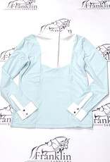 Hannah Childs Lifestyle Hannah Childs Kid's Luna Long Sleeve Show Shirt Sea Glass Size