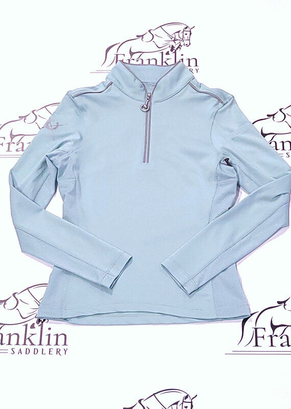 Chestnut Bay Chestnut Bay Performance Rider Youth SkyCool Shirt Aqua