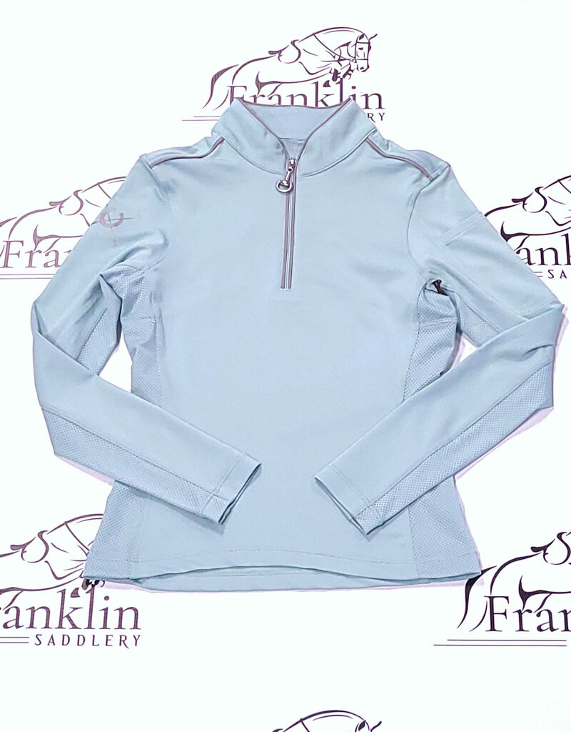 Chestnut Bay Chestnut Bay Performance Rider Youth SkyCool Shirt Aqua