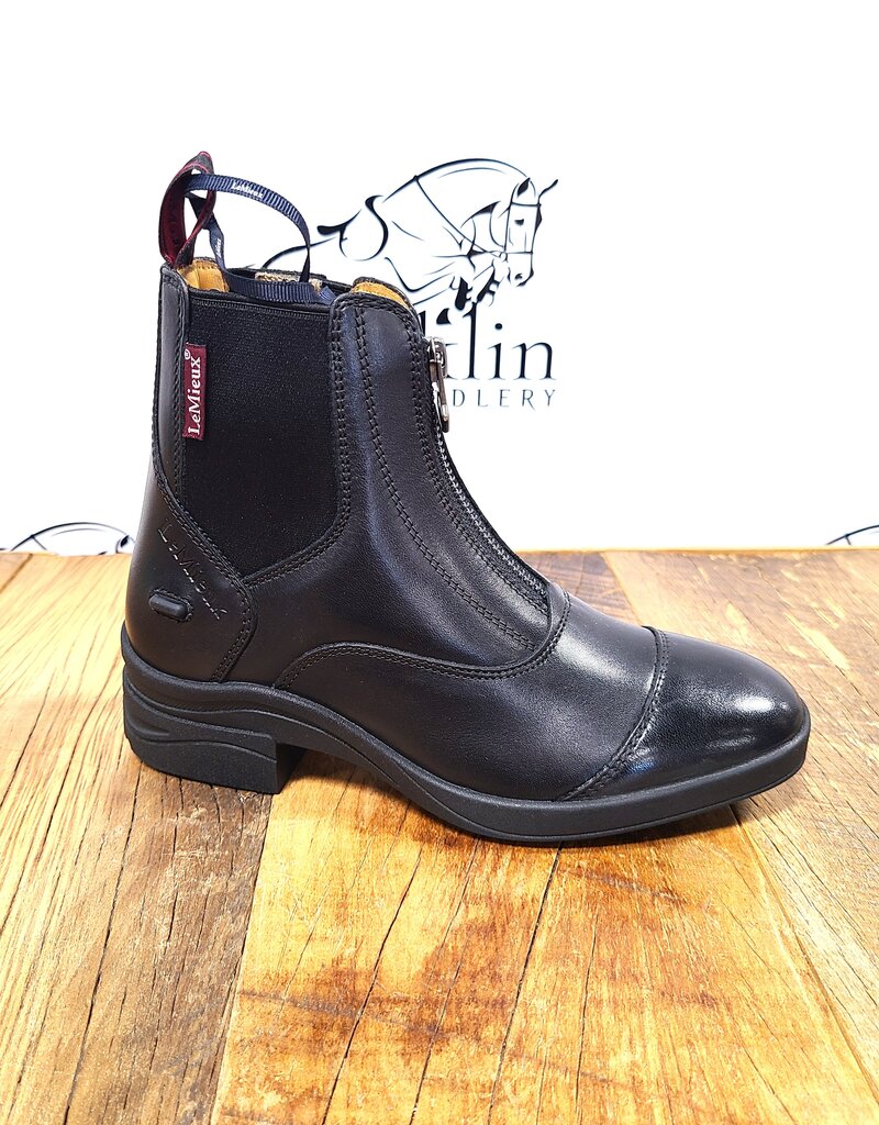 LeMieux LeMieux Junior Zip Paddock Boot Black