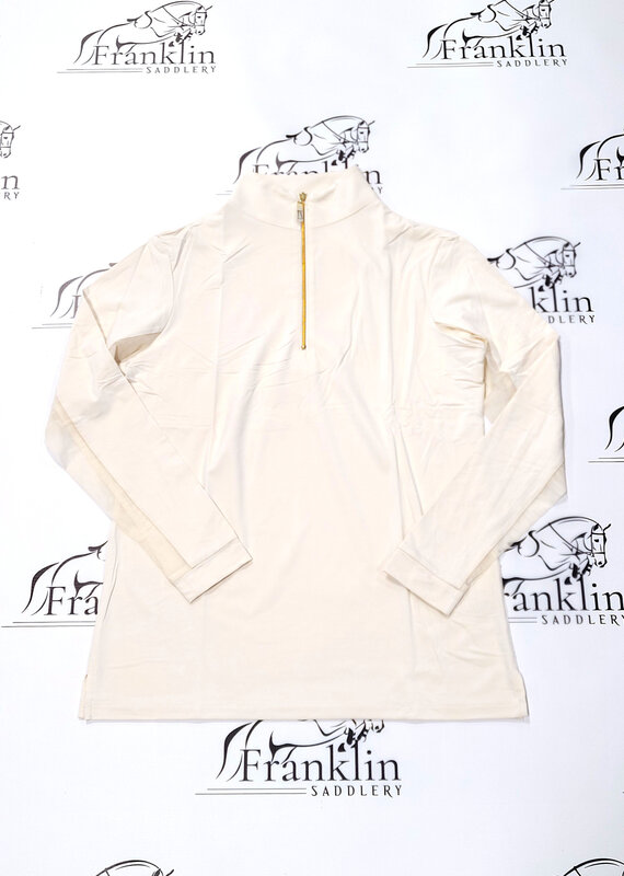 The Tailored Sportsman The Tailored Sportsman IceFil Long Sleeve Sun Shirt Porcelain/White/Gold