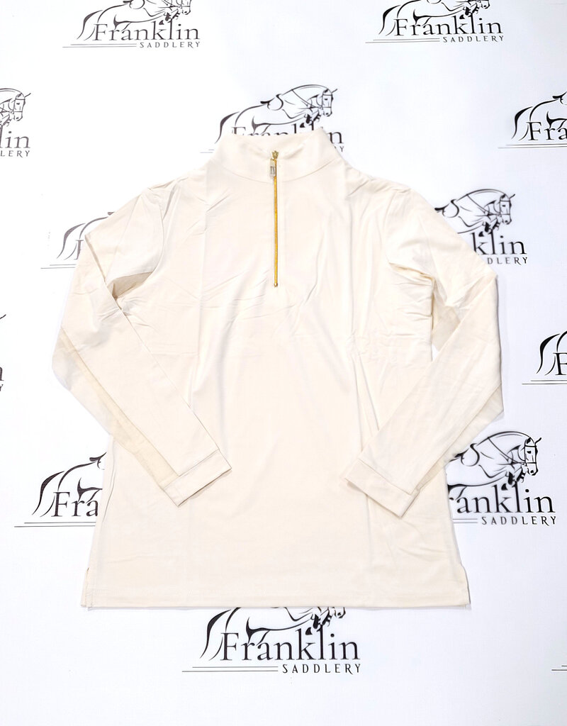 The Tailored Sportsman The Tailored Sportsman IceFil Long Sleeve Sun Shirt Porcelain/White/Gold