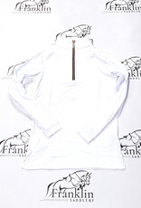 The Tailored Sportsman The Tailored Sportsman Ladies Long Sleeve Sun Shirt White/Black/Rose Gold