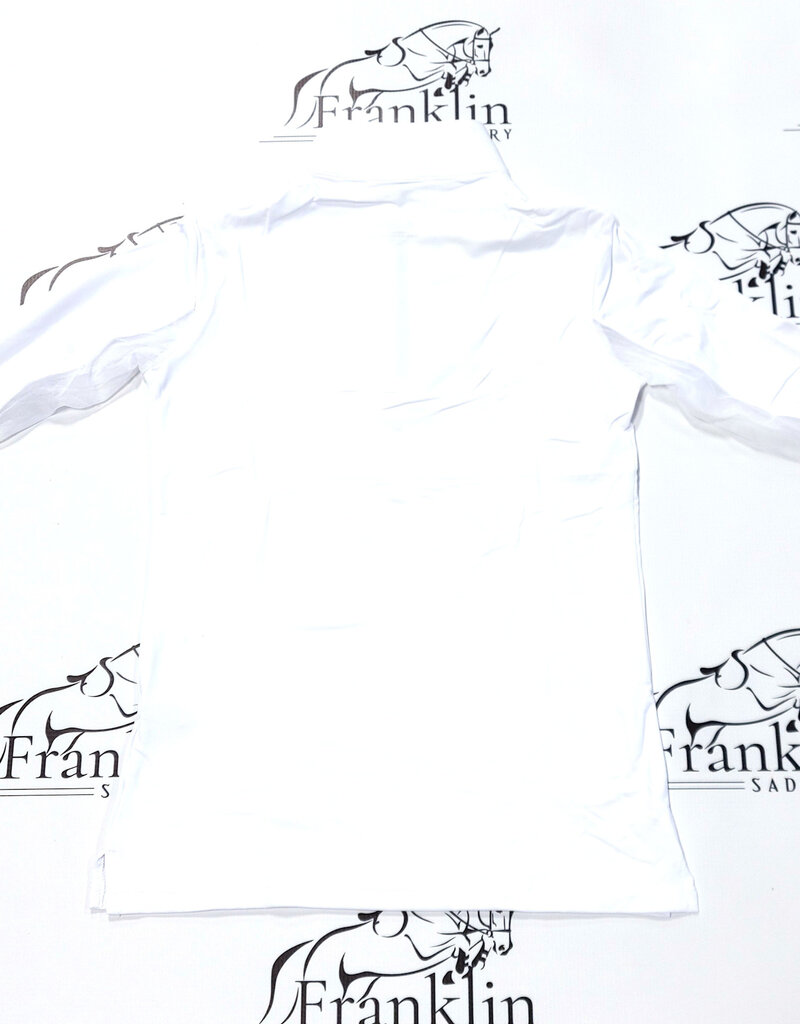 The Tailored Sportsman The Tailored Sportsman Ladies Long Sleeve Sun Shirt White/Black/Rose Gold