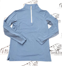 The Tailored Sportsman The Tailored Sportsman Women's IceFil LS Sun Shirt Blue Heaven/White/Silver