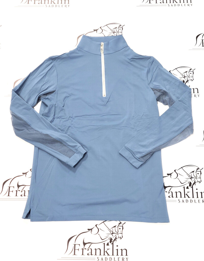 The Tailored Sportsman The Tailored Sportsman Women's IceFil LS Sun Shirt Blue Heaven/White/Silver