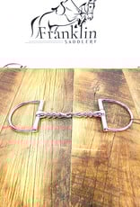 AJR Sport AJR Sport Single Jointed Contour Barrel D-Ring Bit 135mm/5.25in