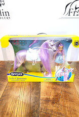 Breyer Breyer Twila and Moonstone Fantasy Rider and Unicorn