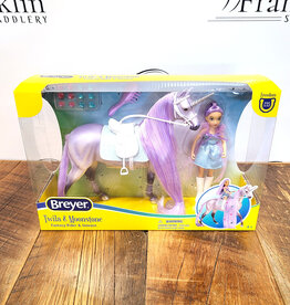 Breyer Breyer Twila and Moonstone Fantasy Rider and Unicorn