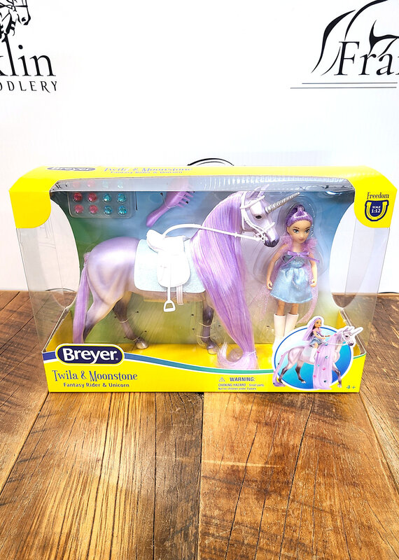 Breyer Breyer Twila and Moonstone Fantasy Rider and Unicorn