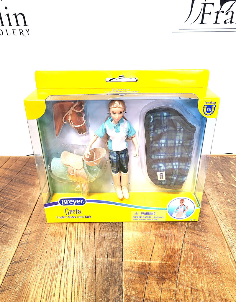 Breyer Breyer Greta English Rider with Tack Freedom Series