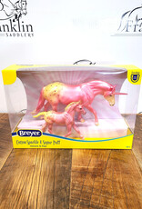 Breyer Breyer Cotton Sparkle and Sugar Puff Unicorn and Foal Set
