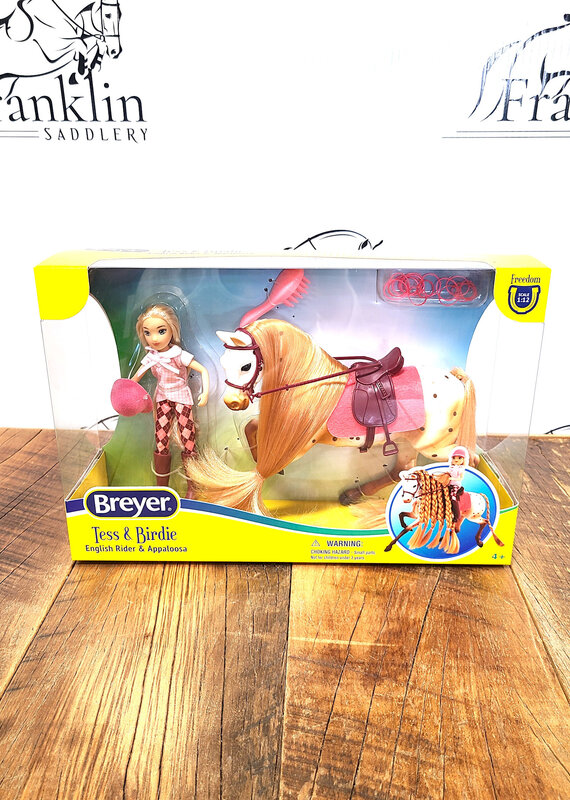 Breyer Breyer Tess and Birdie English Rider and Appaloosa