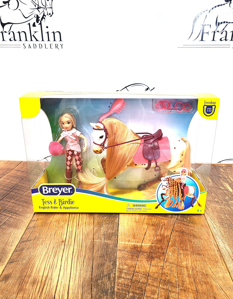 Breyer Breyer Tess and Birdie English Rider and Appaloosa