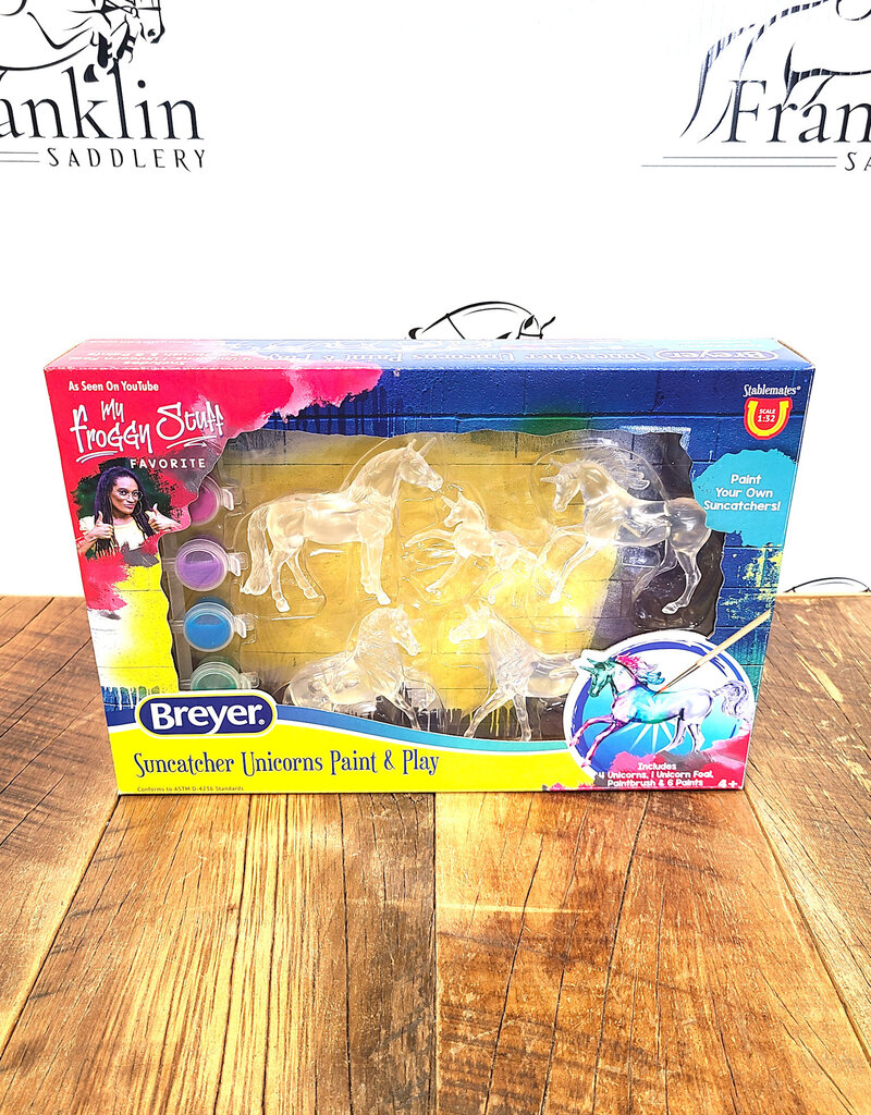 Breyer Breyer Suncatchers Unicorn Paint And Play