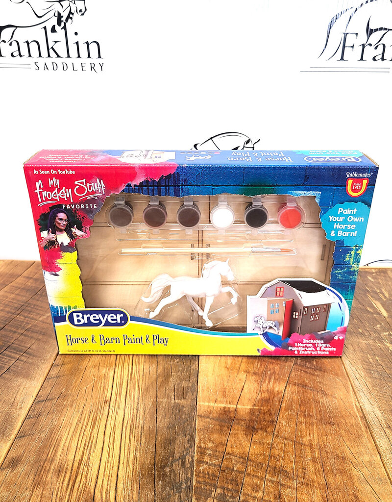 Breyer Breyer Horse And Barn Paint And Play