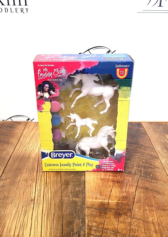 Breyer Breyer Unicorn Family Paint and Play