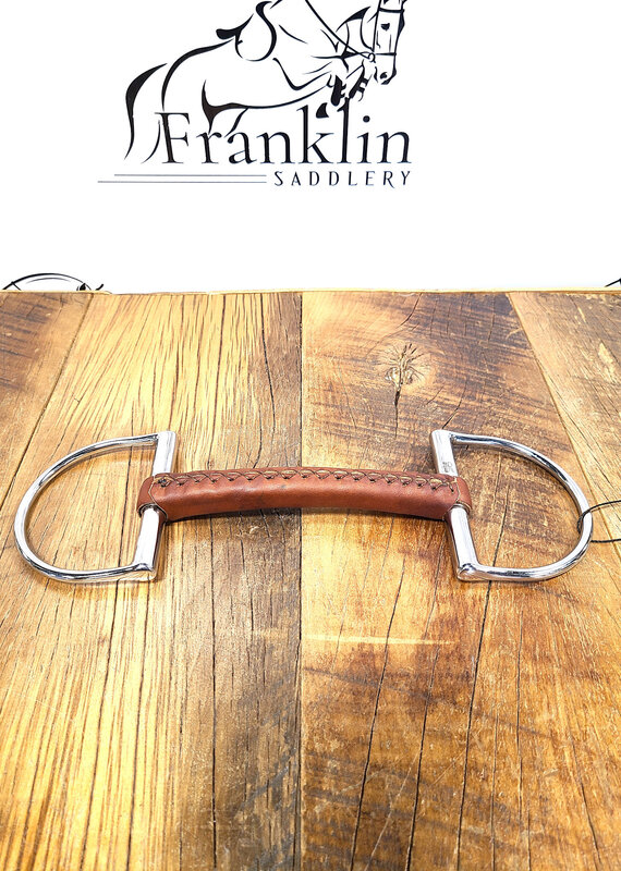 AJR Sport AJR Sport Leather Covered Morph D-ring Bit 135mm/5.25in