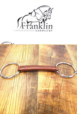 AJR Sport AJR Sport Leather Covered Morph Loose Ring Bit 135mm/5.25in