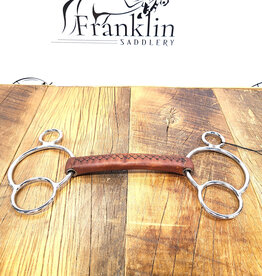 AJR Sport AJR Sport Leather Covered Morph Two Ring Bit 135mm/5.25in