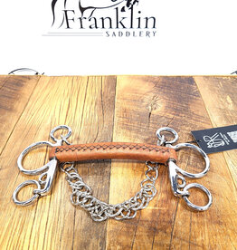 AJR Sport AJR Sport Leather Covered Morph Baby Pelham Bit 135mm/5.25in