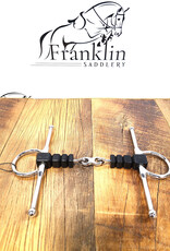 AJR Sport AJR Sport Rubber Block With French Link Full Cheek Bit 135mm/5.25in