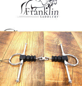 AJR Sport AJR Sport Rubber Block With French Link Full Cheek Bit 135mm/5.25in