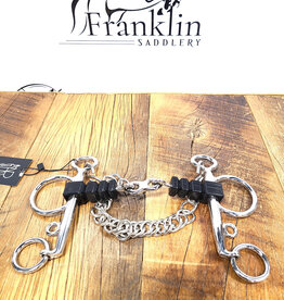 AJR Sport AJR Sport Rubber Block With French Link Pelham Bit 135mm/5.25in