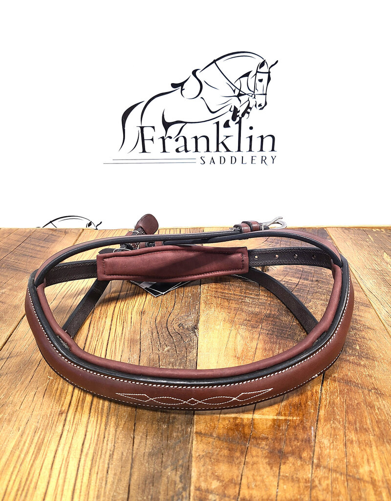 AJR Sport AJR Sport Hybrid Padded Noseband Jumper Collecton Brown