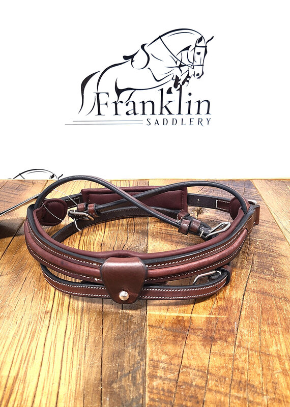 AJR Sport AJR Sport Padded Removeable Flash Noseband Jumper Collection Brown Full