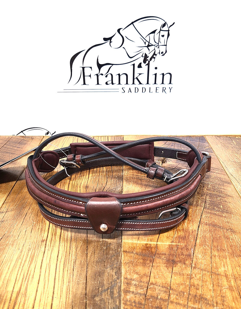 AJR Sport AJR Sport Padded Removeable Flash Noseband Jumper Collection Brown Full