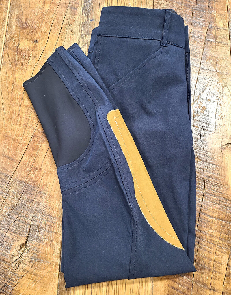 The Tailored Sportsman The Tailored Sportsman Men's Trophy Hunter Boot Sock Breech Black And Blue/Tan