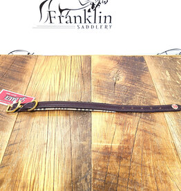 5/A Baker 5/A Baker Leather Dog Collar Havana