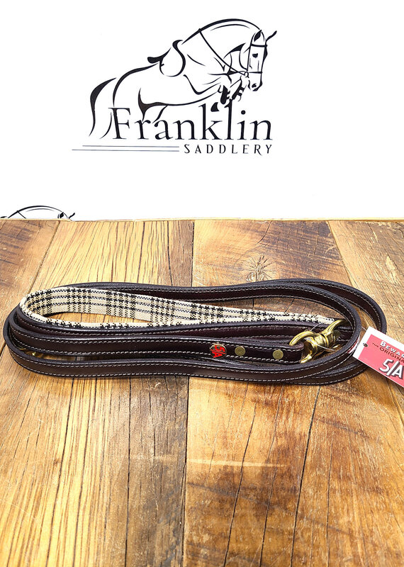 5/A Baker 5/A Baker Leather Dog Leash 5/8" Havana