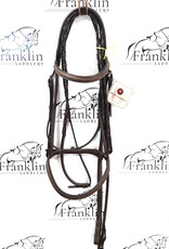 ADT Tack ADT Tack Stealth Tribute Hunter Bridle w/ Raised Fancy Laced Reins