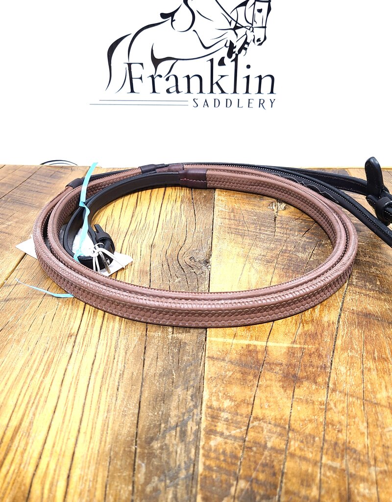 Butet New Butet Rubber Reins 16mm Cachou