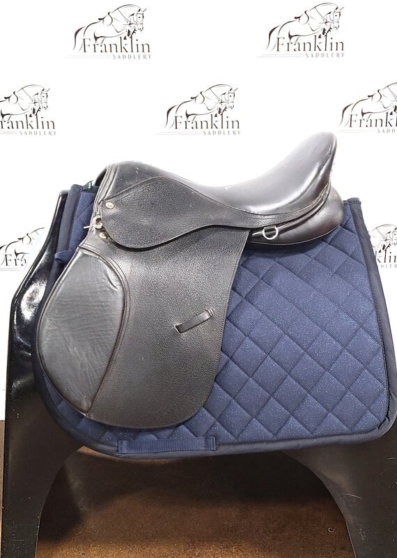 All Purpose English Saddle 19" Seat X-Wide Tree Consignment #843