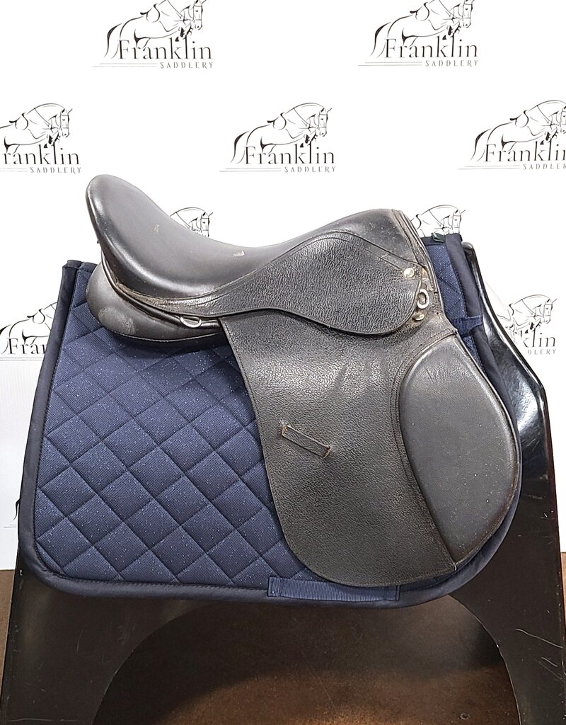 All Purpose English Saddle 19" Seat X-Wide Tree Consignment #843