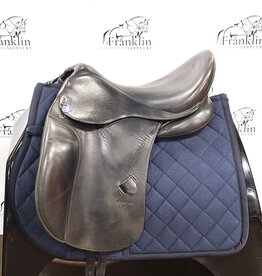 Stubben Dressage Saddle 17.5" Seat Consignment #840