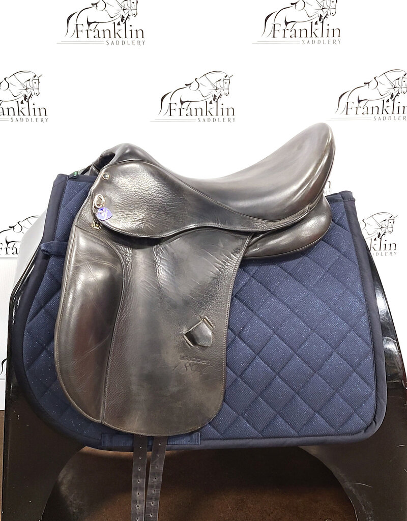 Stubben Dressage Saddle 17.5" Seat Consignment #840