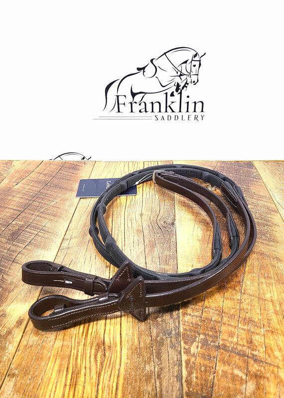 LeMieux LeMieux Ergo Grip Rubber Reins Havana
