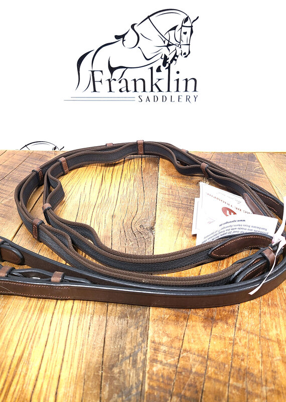 ADT Tack ADT Double Layer Stud Reins