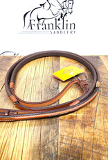 Edgewood Edgewood 5/8" Fancy Stitched Raised Brown Rubber Reins