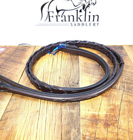 Black Oak Black Oak 5/8" Fancy Stitched Laced Reins Full