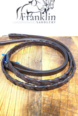 Black Oak Black Oak 5/8" Fancy Stitched Laced Reins Full