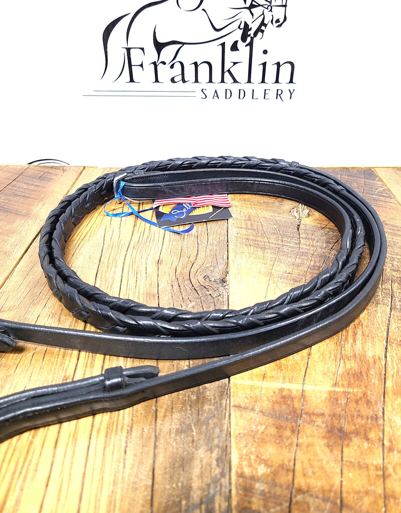 Ovation Ovation Europa Laced Reins Black Horse