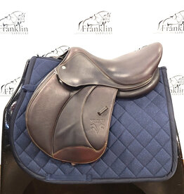 Voltaire Stuttgart Jumping Saddle 17" Seat Consignment #855