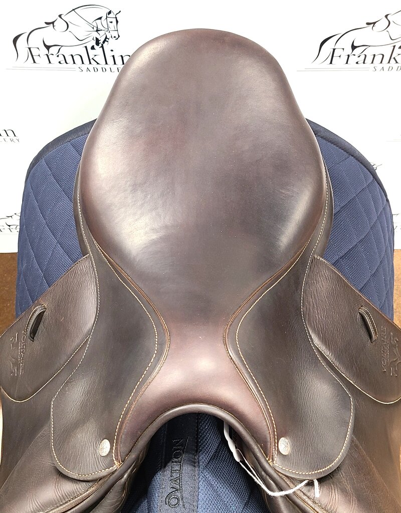 Voltaire Stuttgart Jumping Saddle 17" Seat Consignment #855